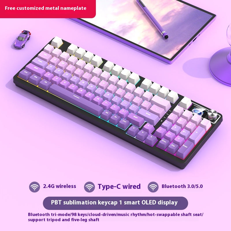 98-Tasten-Bluetooth-Tastatur (Wireless) | LuxeStyle