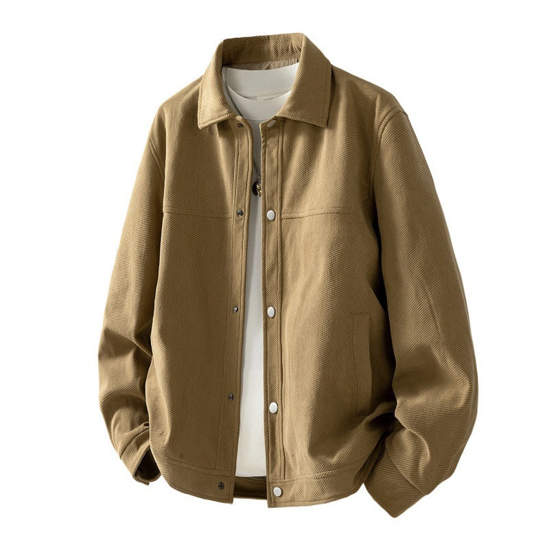 Herren Retro Übergangsjacke mit Revers – Ansicht 3
