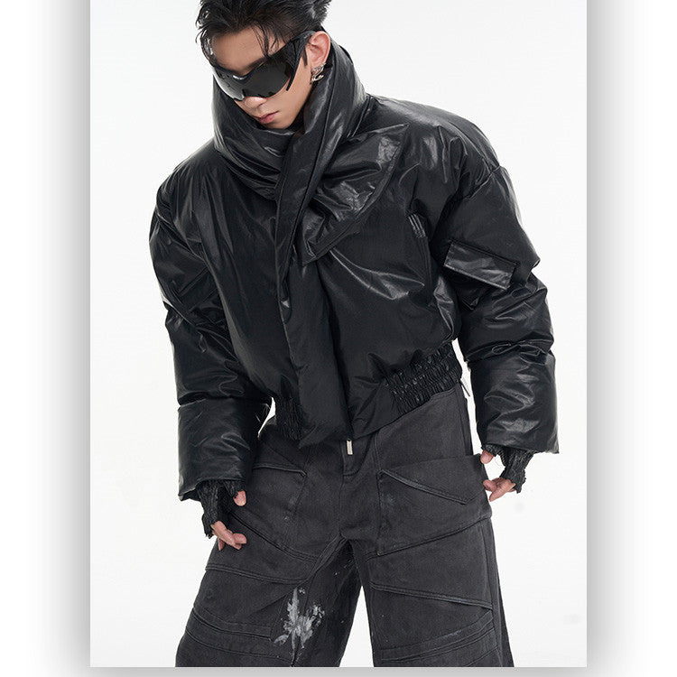 Herren-Parka mit Stehkragen und Reissverschluss – Bild 2 | LuxeStyle
