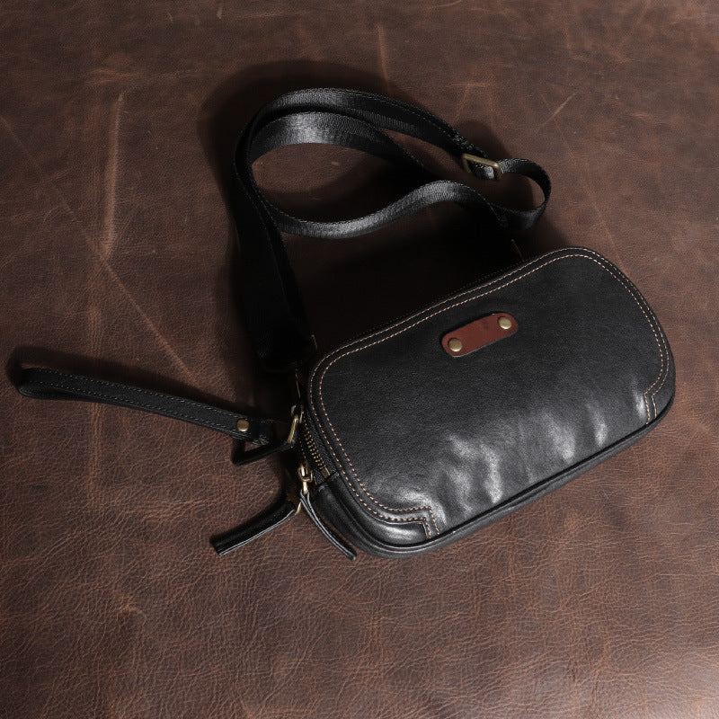 Leder-Taille-Rucksack