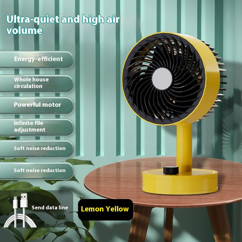Tischventilator mit USB-Ladefunktion – Bild 2 | LuxeStyle