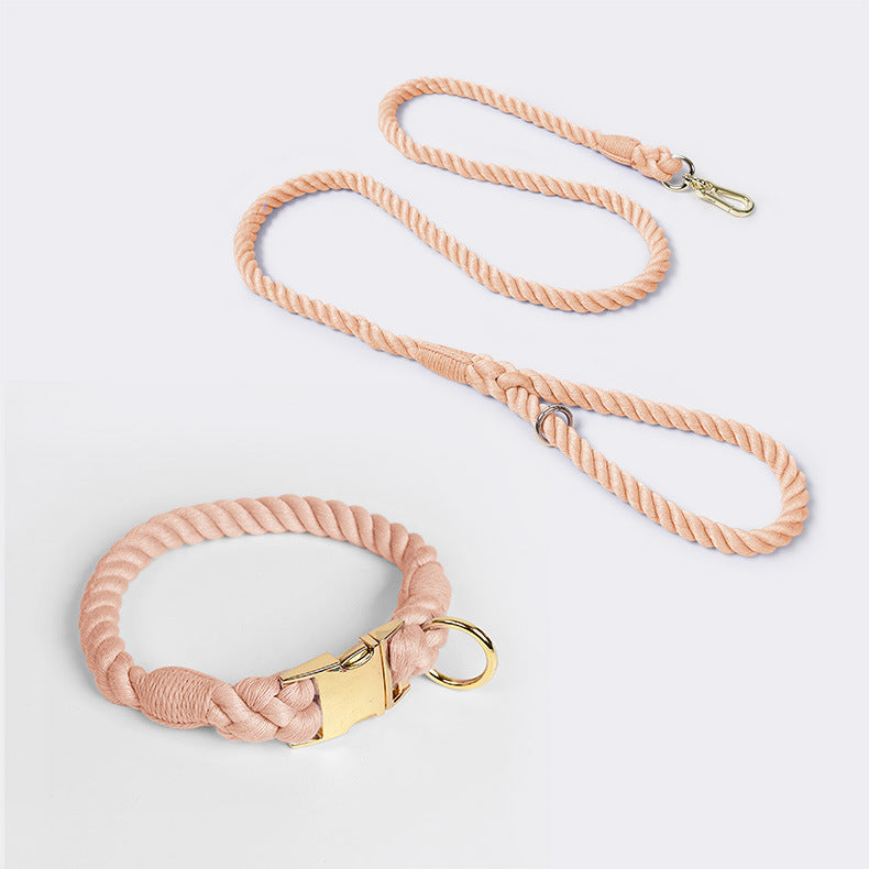 Geflochtenes Baumwollhalsband für Haustiere – Bild 8 | LuxeStyle