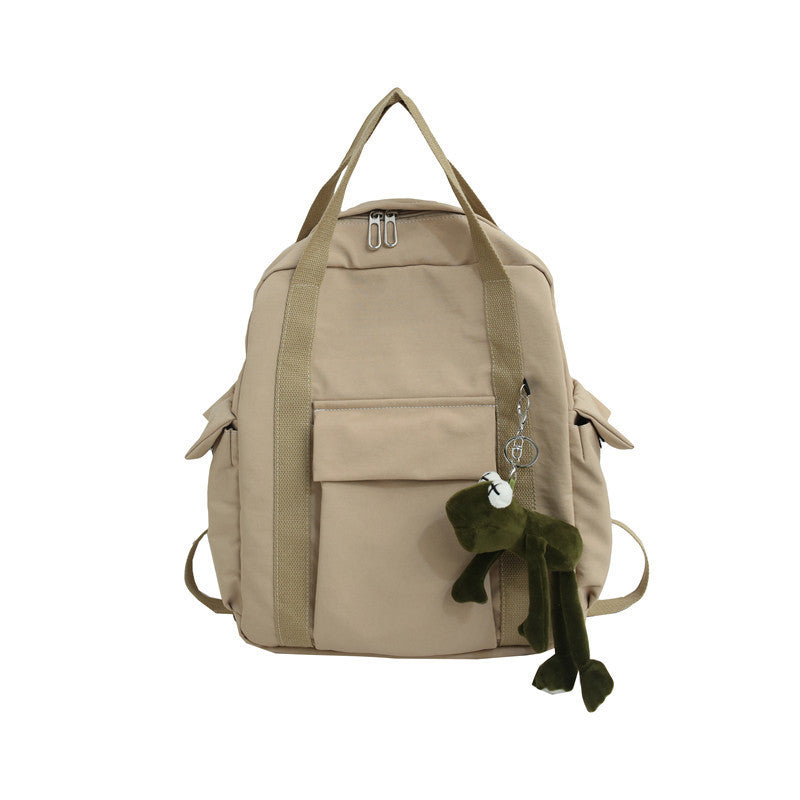 Grosser Canvas Rucksack für Schule & Freizeit – Bild 4 | LuxeStyle