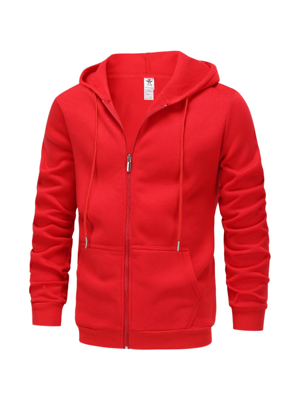 Samt-Kapuzenpullover für Herren