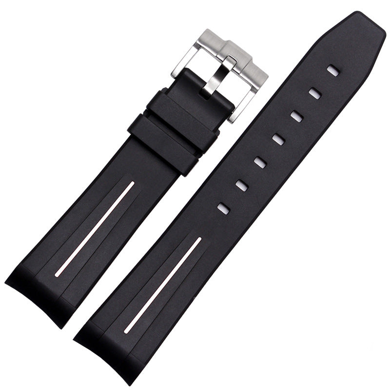 Uhrenarmband aus Kautschuk mit Dornschliesse – Bild 10 | LuxeStyle