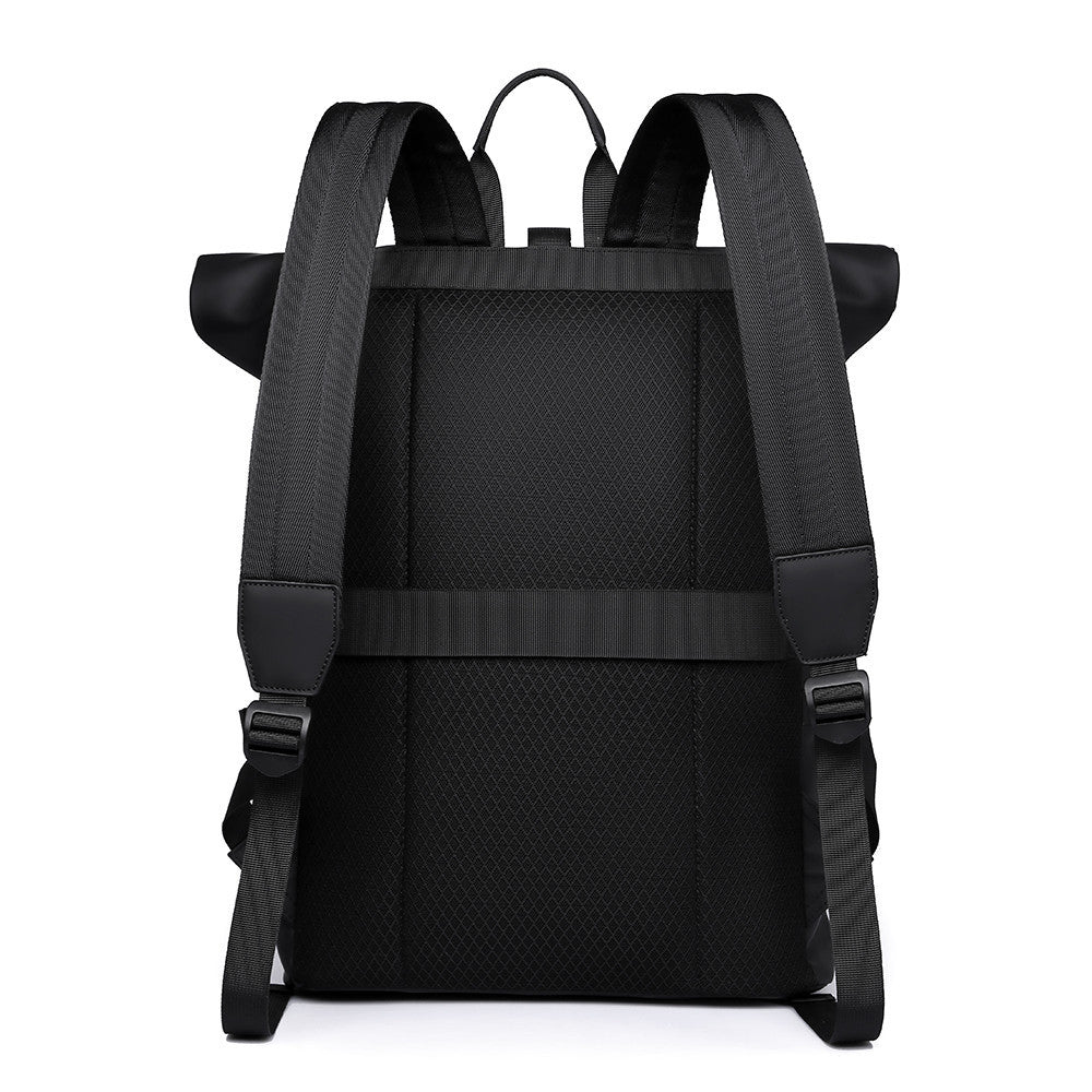 Rolltop-Reiserucksack Business, 20-35 l, wasserabweisend – Bild 2 | LuxeStyle