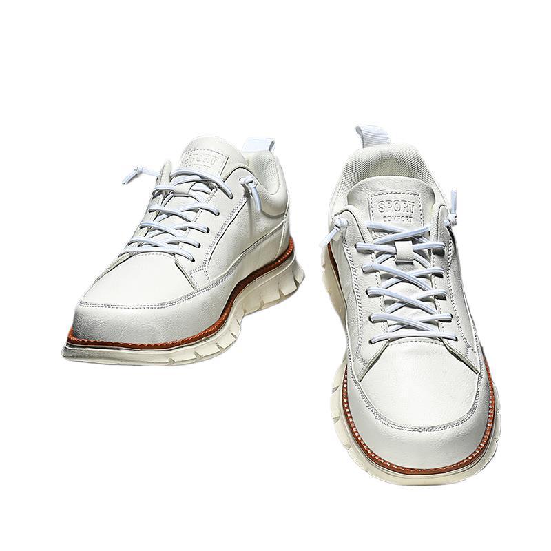 Weisses Sneaker-Schuh Paar für Herren – Bild 2 | LuxeStyle