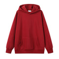 Lockerer Hoodie mit überschnittenen Schultern