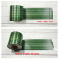 Dekoband Titanblatt, doppelseitig Satin