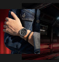 Herren Chronograph, wasserdichtes Stahlarmband – Bild 5 | LuxeStyle