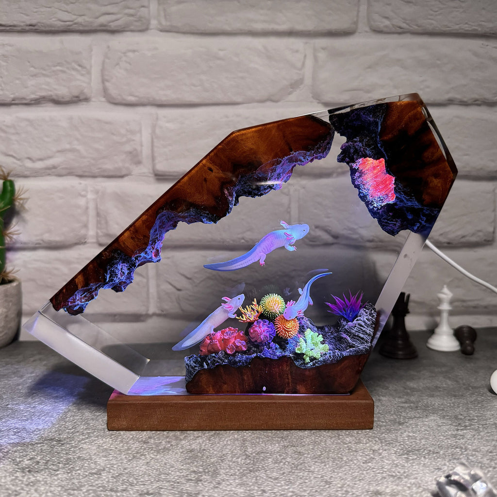 Salamander Harz-Lampe – Bild 8 | LuxeStyle