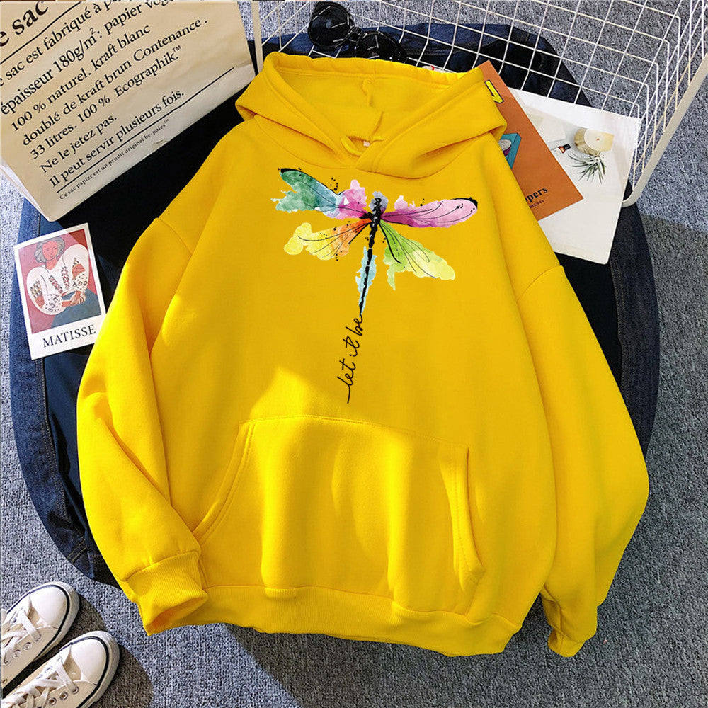 Hoodie mit Print für Damen