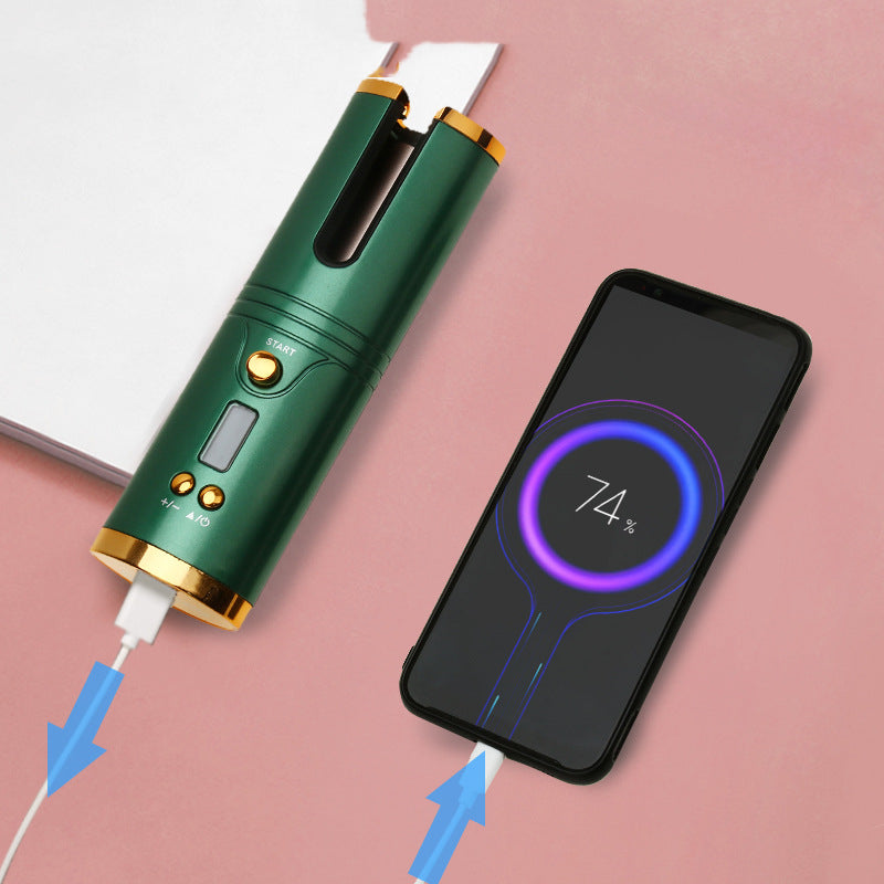 Kabelloser Mini-Lockenstab für unterwegs – Bild 2 | LuxeStyle
