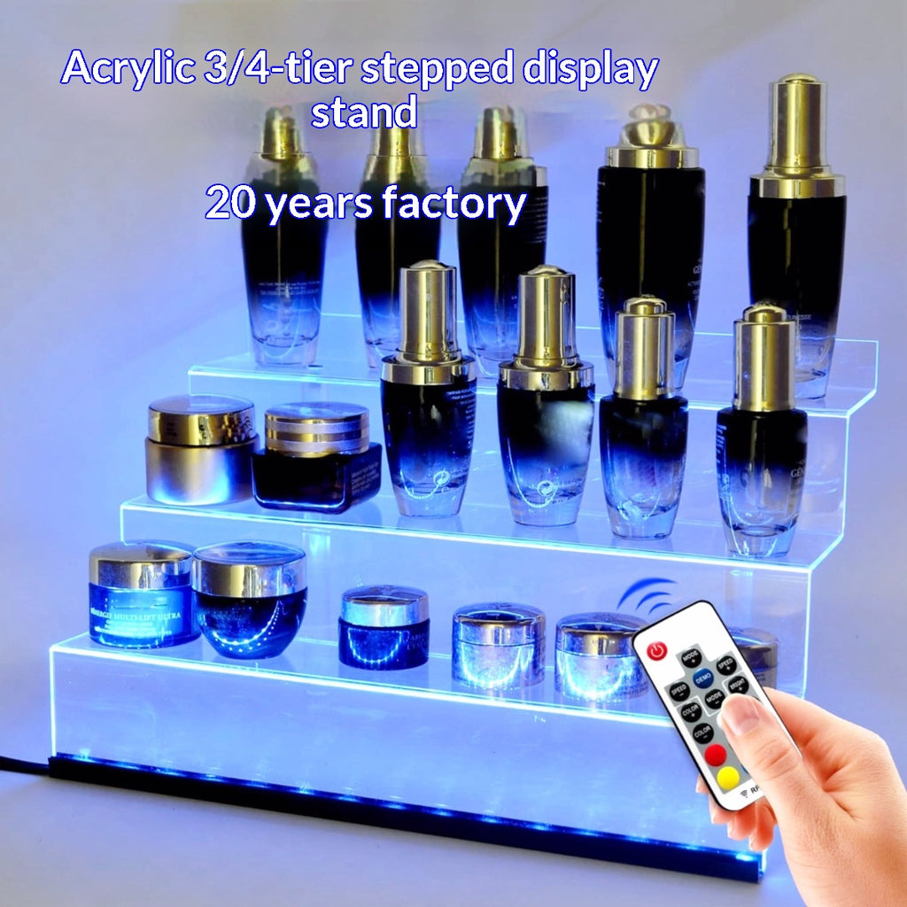 Transparenz-Regal mit LED-Licht – Bild 4 | LuxeStyle