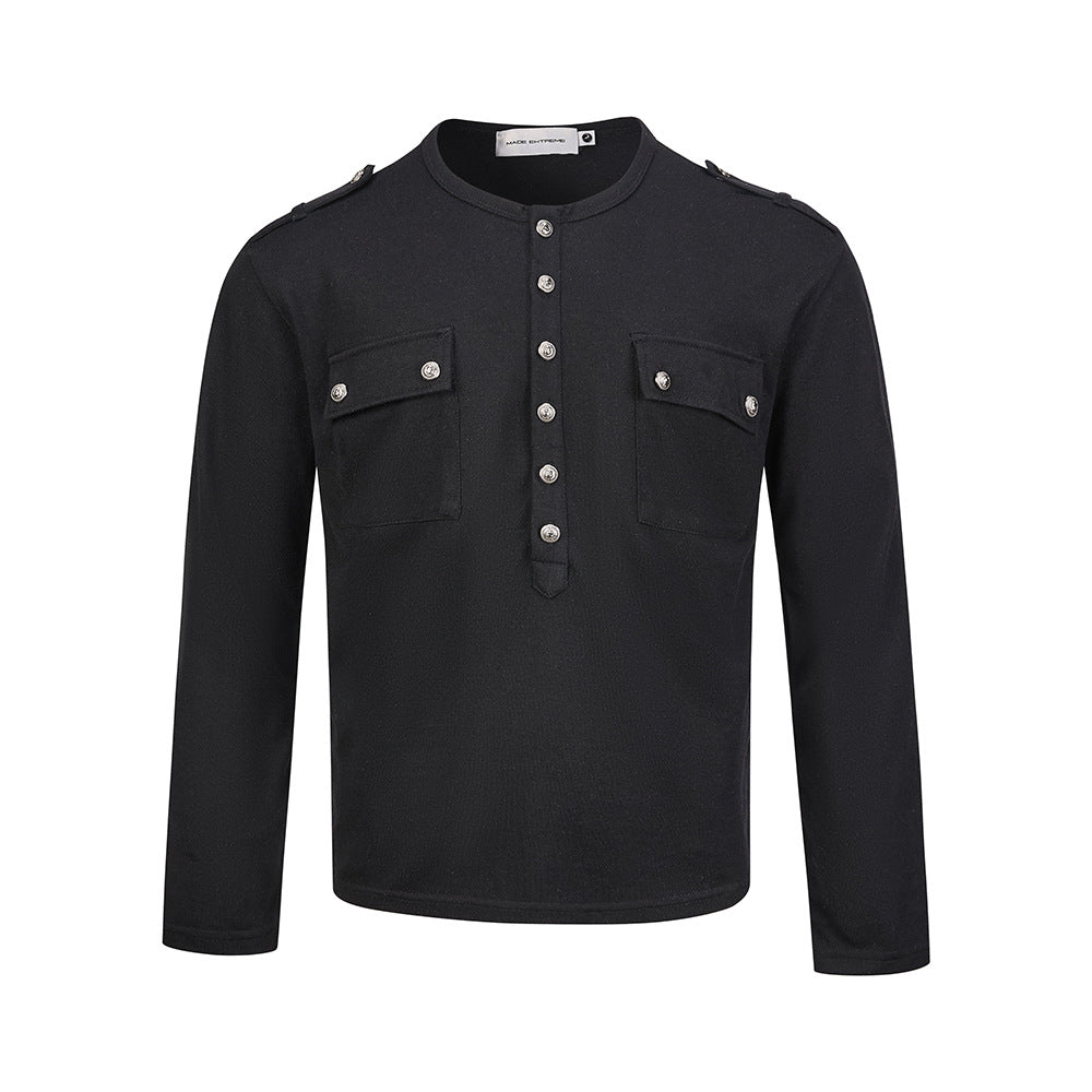 Langarmshirt aus Wollmischung – Bild 2 | LuxeStyle