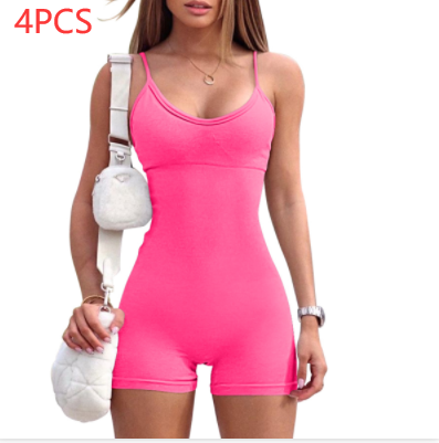 Spaghetti Strap Jumpsuit für Sport & Yoga