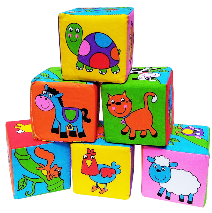 Tierpuzzle aus Stoff für Babys | LuxeStyle