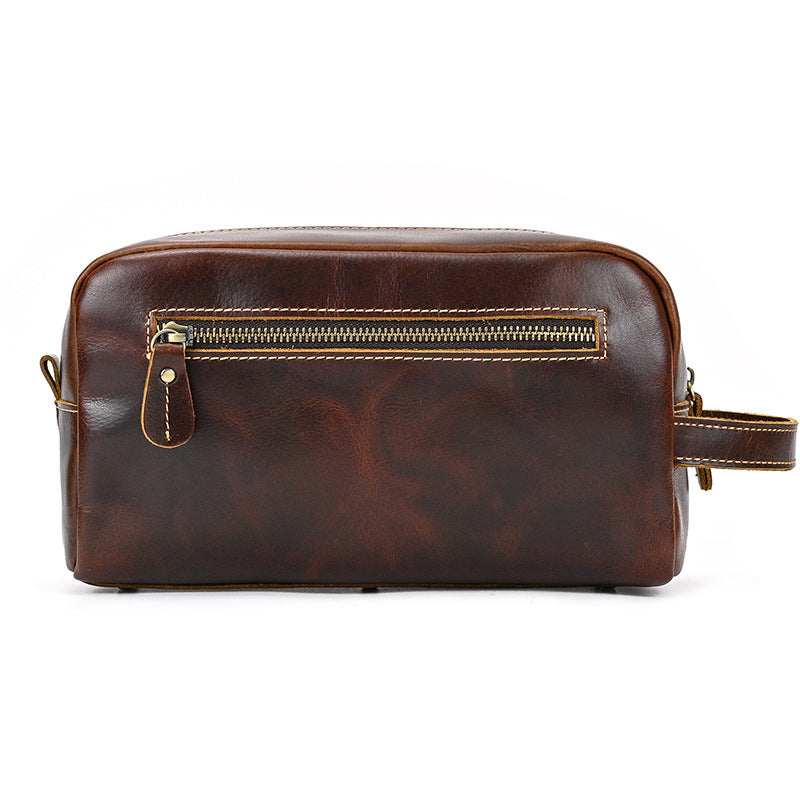 Herren-Clutch aus Rindsleder – Bild 10 | LuxeStyle