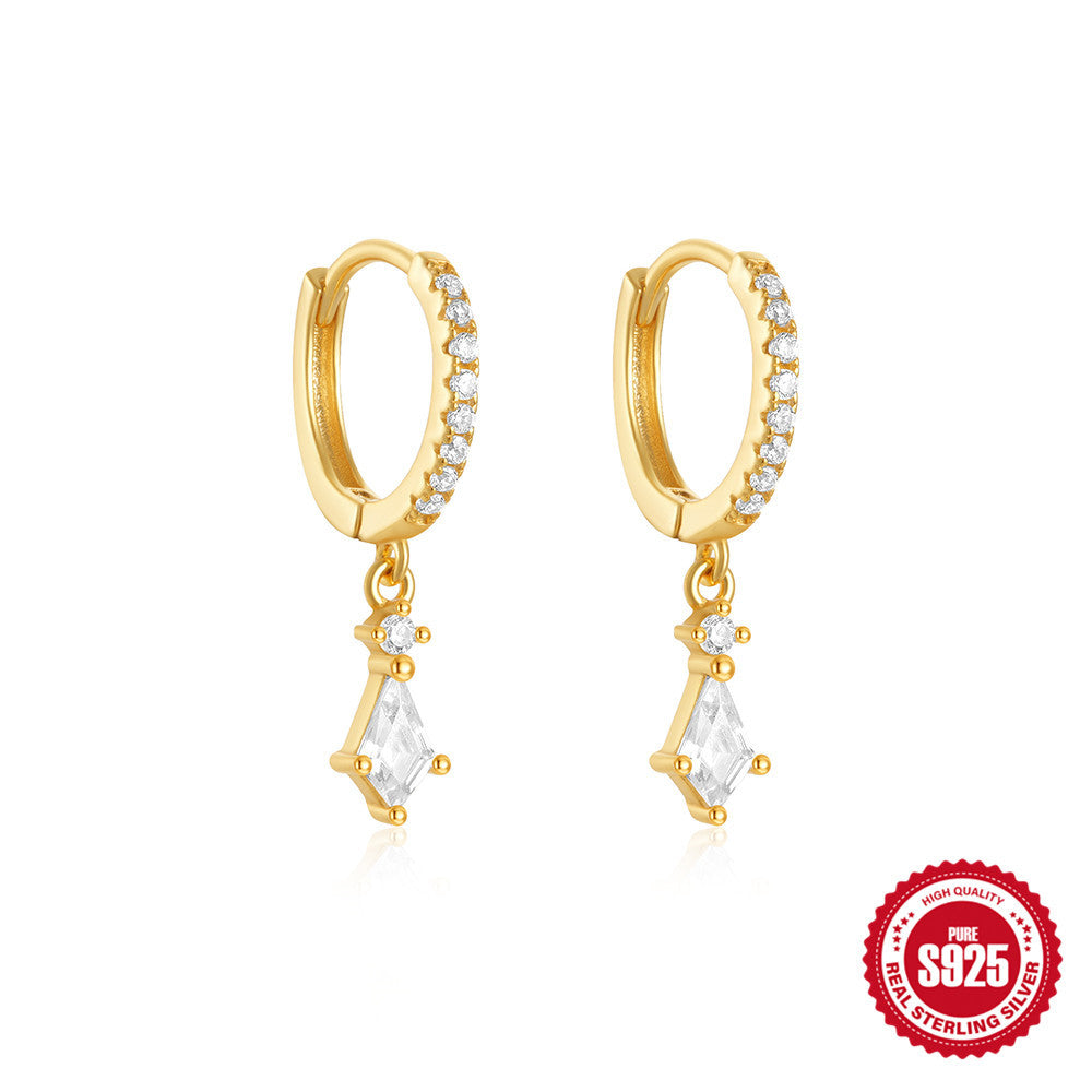 S925 Sterling Silber Kite-Ohrringe