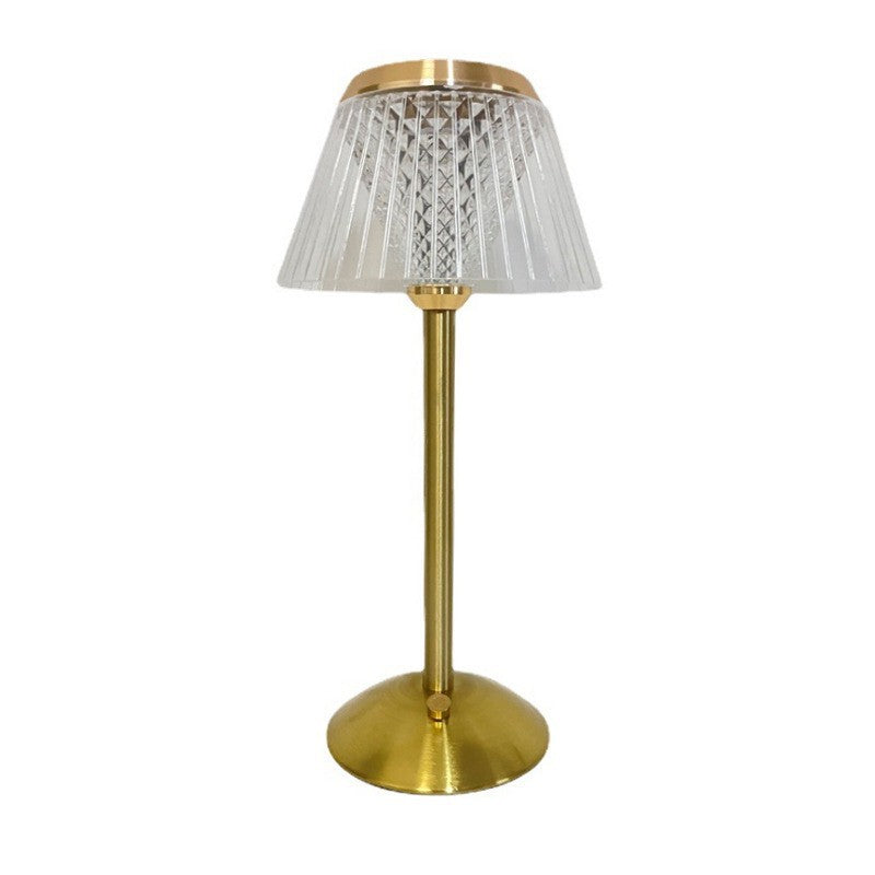 Retro Nachttischlampe mit USB-Ladefunktion – Bild 11 | LuxeStyle