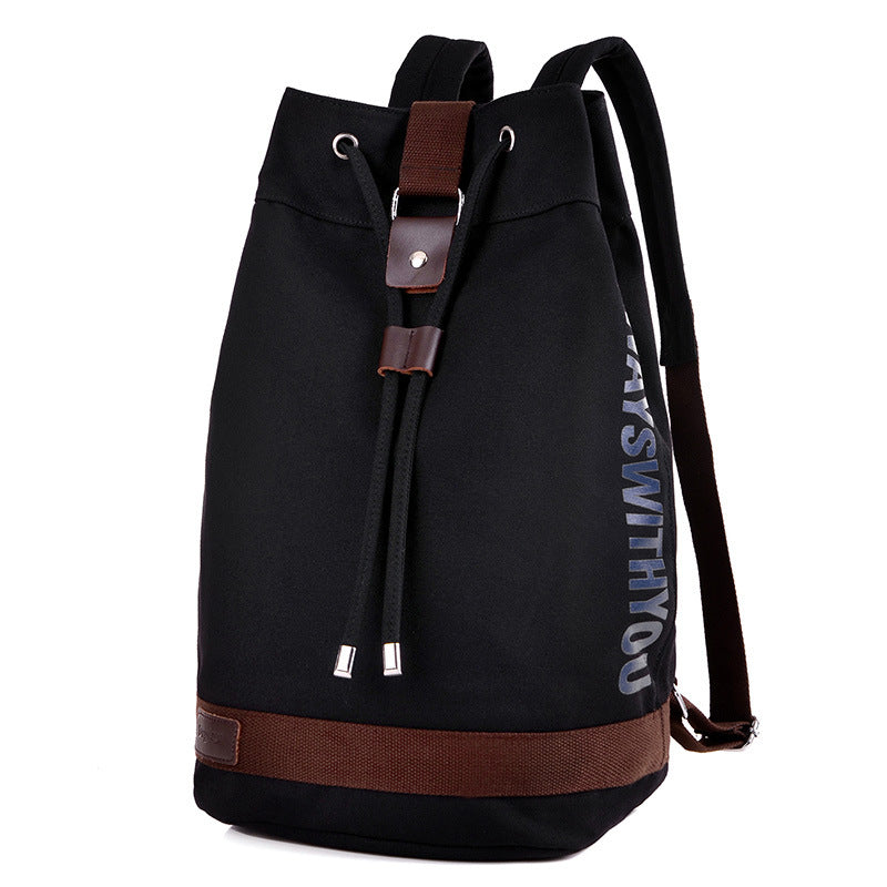 Canvas Rucksack mit Tragegriff – 25x45x23 cm – Bild 4 | LuxeStyle