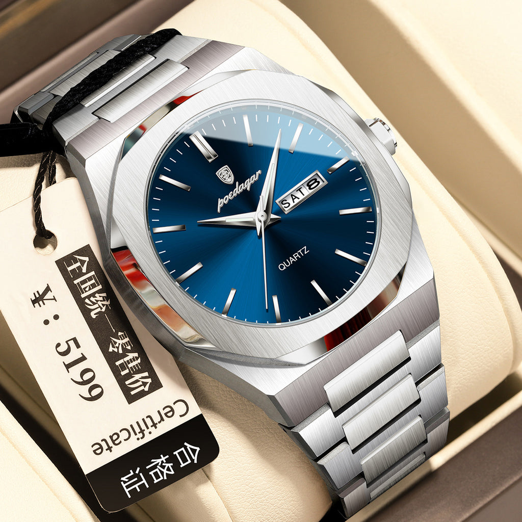 Männer-Wasserdichte Leuchtende Quarz-Uhr – Bild 10 | LuxeStyle