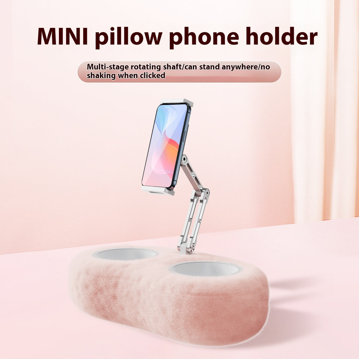 Plüsch Kissen Halterung für Handy & Tablet – Bild 5 | LuxeStyle