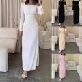 Elegantes Strickkleid für Herbst/Winter