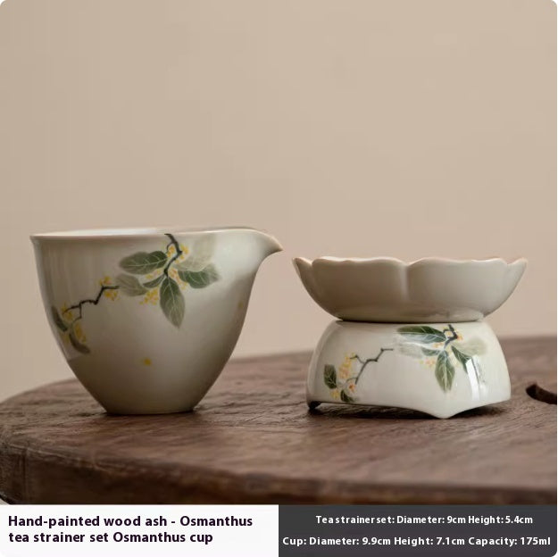 Osmanthus Tee-Set mit Teestrainer