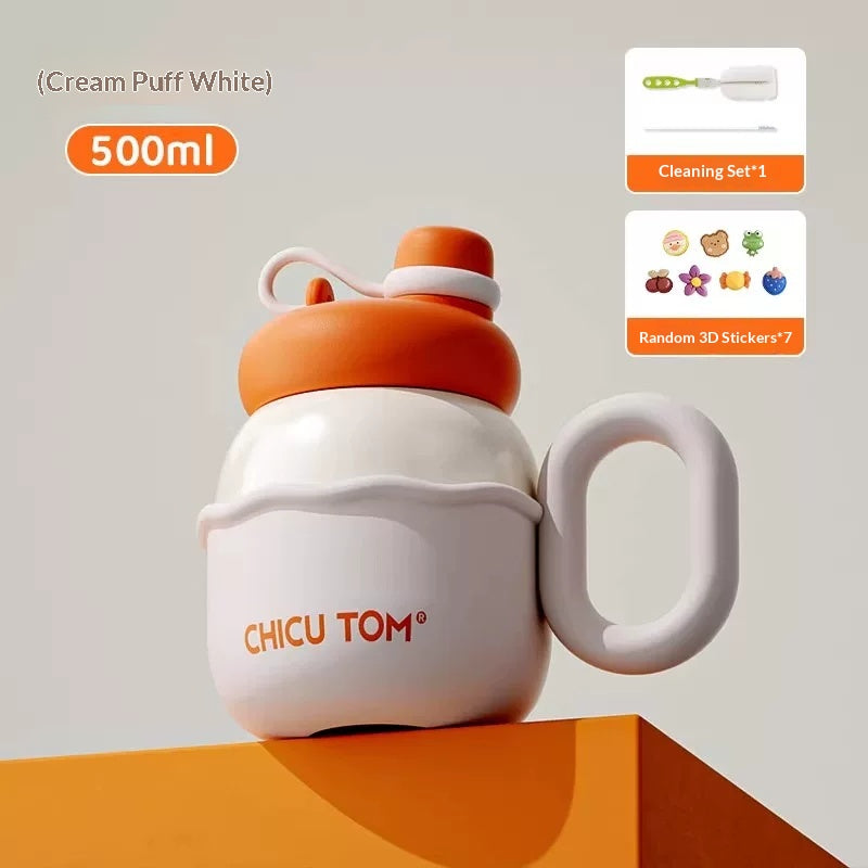 Isolierter Trinkbecher mit Strohhalm, 500 ml – Bild 7 | LuxeStyle