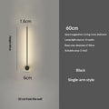Minimalistische Wandlampen-Strip 60-150 cm | LuxeStyle