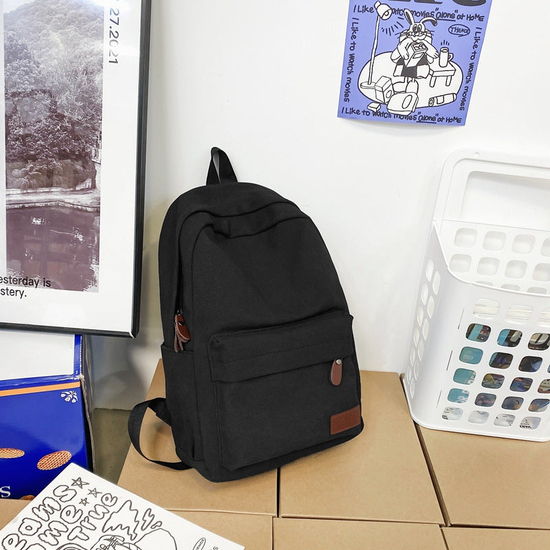 Canvas Rucksack grosse Kapazität Outdoor – Bild 5 | LuxeStyle