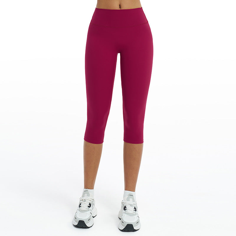 High-Waist Capri Leggings für Damen