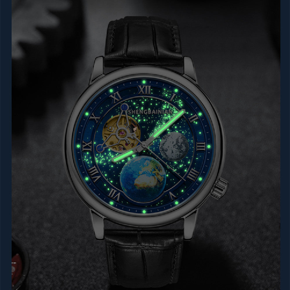 Herrenuhr «Luminous Earth Starry» – Bild 3 | LuxeStyle