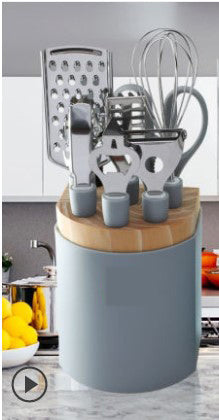Stahlküchengeräte-Set 6-8 Stück – Bild 7 | LuxeStyle