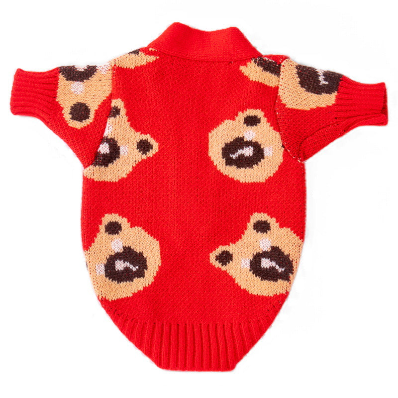 Roter Hundemantel für kleine Hunde – Bild 7 | LuxeStyle