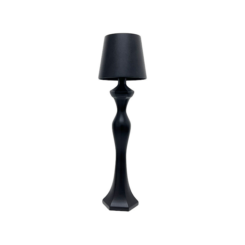 Kompakte Tischlampe Warmlicht Schwarz – Bild 2 | LuxeStyle