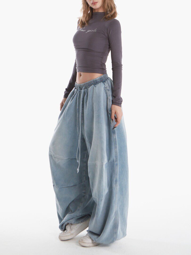 Bequeme, weiter Jeans