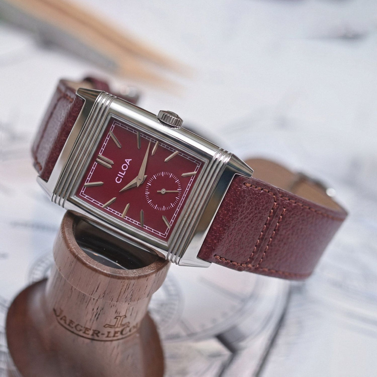 Männer-Quarz-Uhr mit quadratischem Zifferblatt – Bild 6 | LuxeStyle
