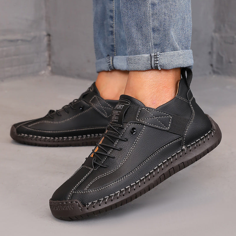 Lässige Lederboots für Herren