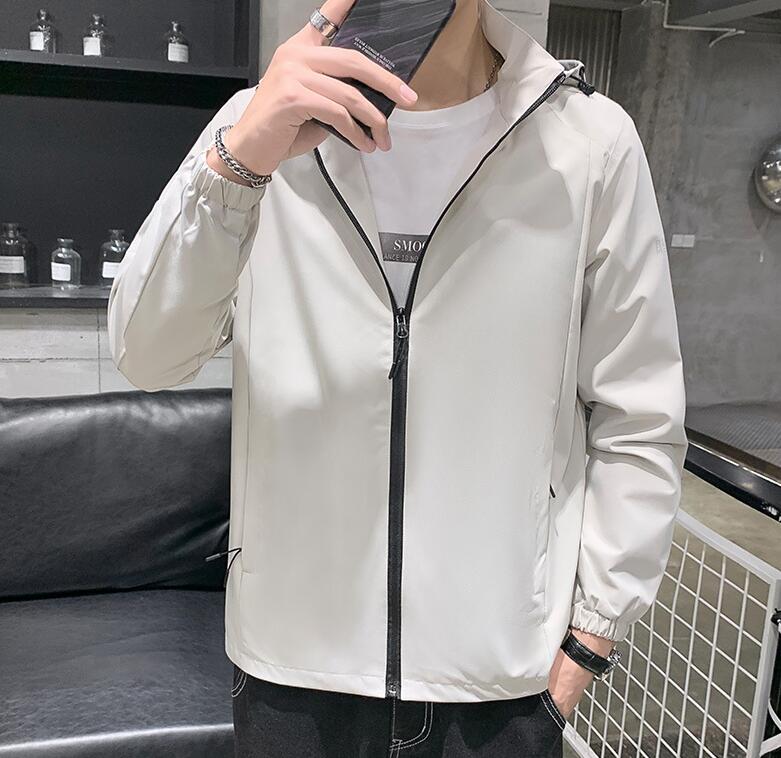 Kapuzenjacke einfarbig – Bild 6 | LuxeStyle