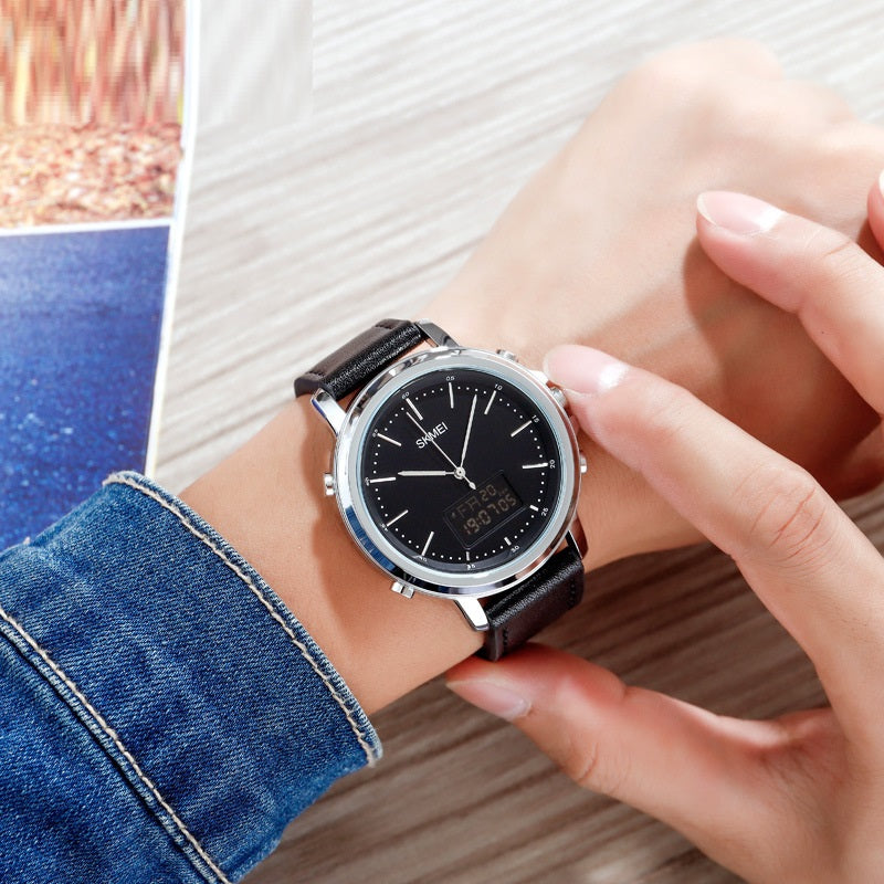 Elektronische Armbanduhr mit Dornschliesse – Bild 16 | LuxeStyle
