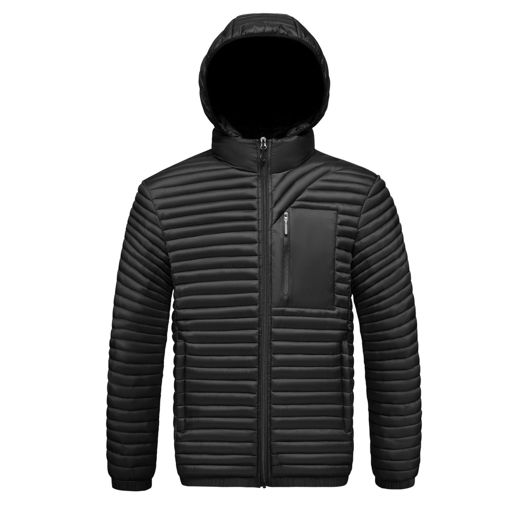 Herren Winterjacke mit abnehmbarer Kapuze