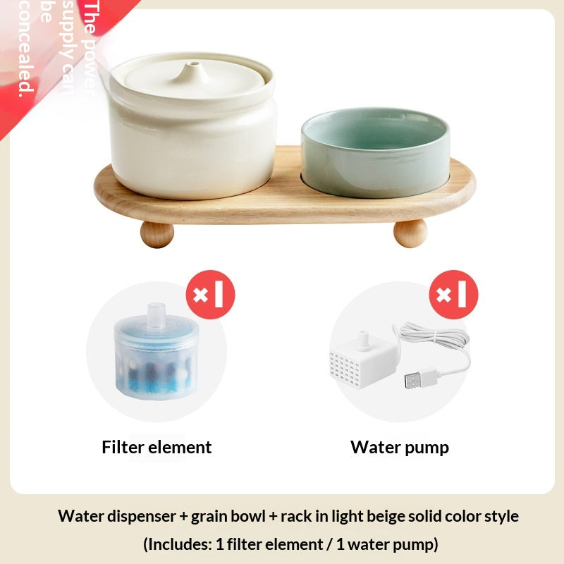 Katzen-Wasserautomat aus Keramik – 1 L – Bild 6 | LuxeStyle