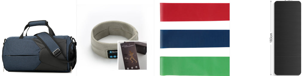 Bluetooth-Stirnband für Fitness & Yoga