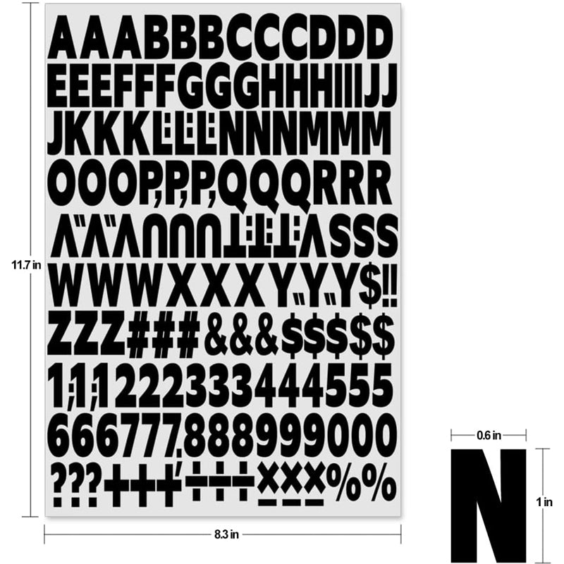 Aufbügler Buchstaben und Zahlen