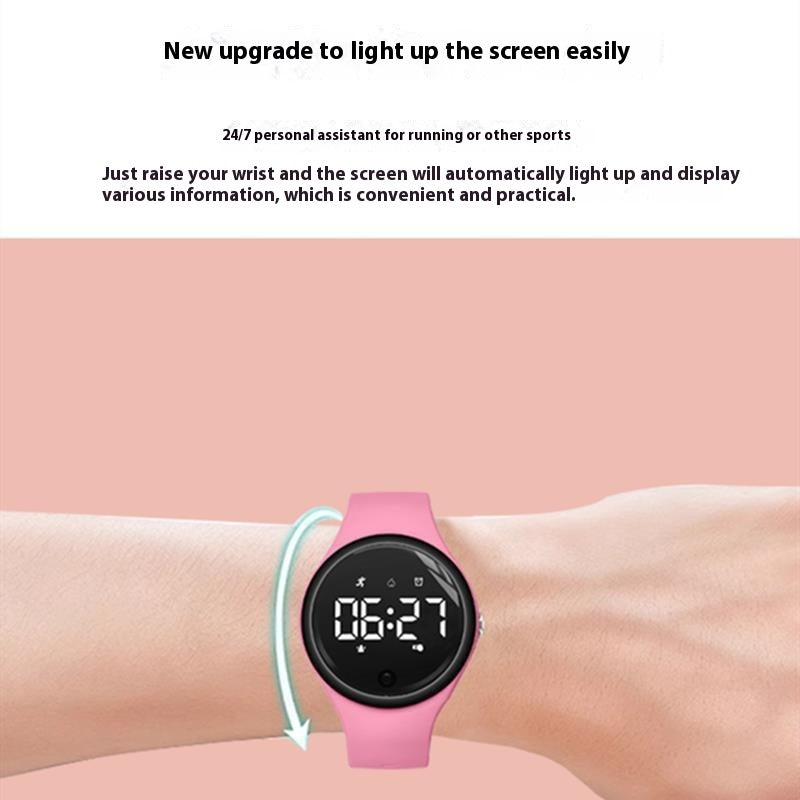 Elektronische Armbanduhr mit Vibrationsalarm – Ansicht 5