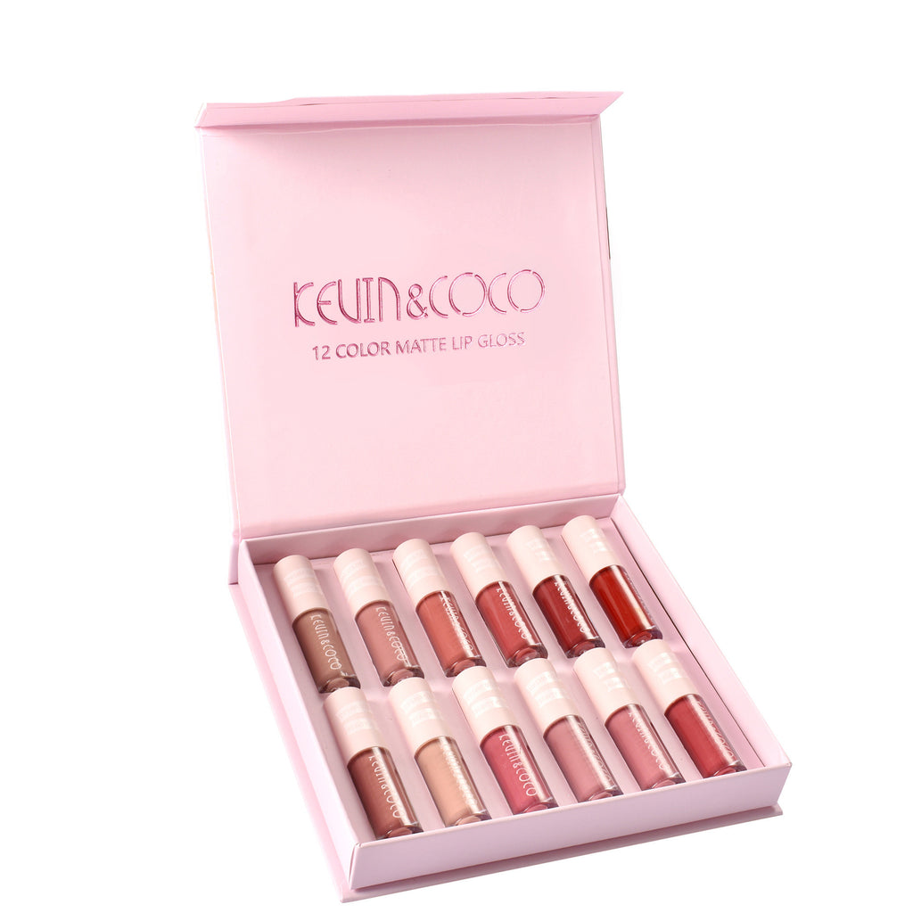 12 Farben Antihaft Lippenstift Set – Bild 5 | LuxeStyle