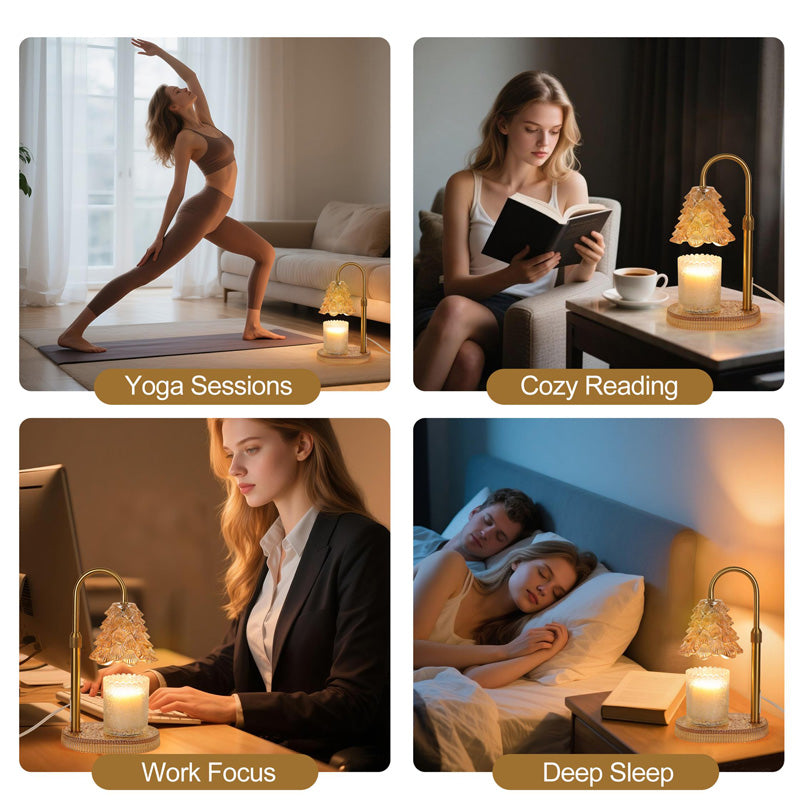 Kerzenwärmer-Lampe «Lueur» · mit Timer & Dimmer