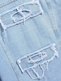 Lockere Jeansjacke im Korea-Stil – Y030S – Ansicht 2